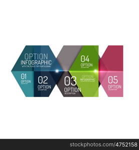 Business infographic design template. Business infographic design template. Abstract geometric elements suitable for text or infographics