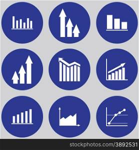 Business Infographic icons - Vector Graphics. Sets