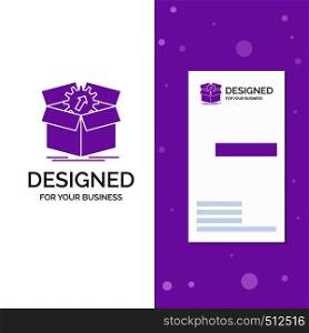 Business Logo for upload, performance, productivity, progress, work. Vertical Purple Business / Visiting Card template. Creative background vector illustration. Vector EPS10 Abstract Template background
