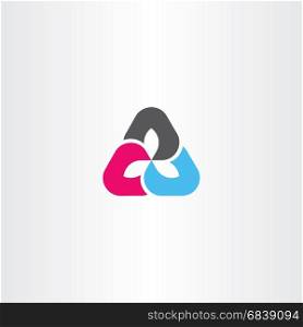 business logo triangle sign symbol element design