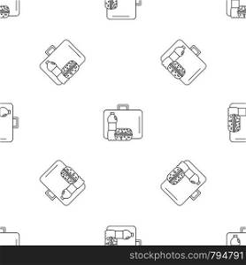 Business lunch icon. Outline illustration of business lunch vector icon for web design isolated on white background. Business lunch icon, outline style