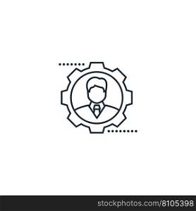 Business manager creative icon from Royalty Free Vector