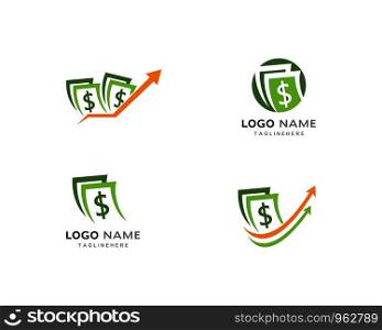 Business money logo vector template