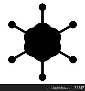 Business network icon .