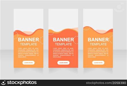Business outsourcing service web banner design template. Vector flyer with text space. Advertising placard with customized copyspace. Promotional printable poster for advertising. Graphic layout. Business outsourcing service web banner design template