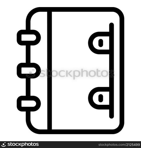 Business paper notebook icon outline vector. Corporate teamwork. Office job. Business paper notebook icon outline vector. Corporate teamwork