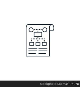 Business plan creative icon from icons Royalty Free Vector