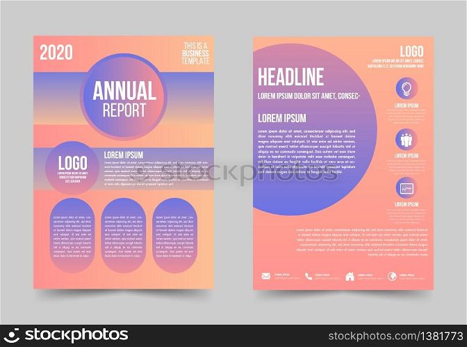 Business poster and flyer template brochure anual report layout design elements.Cover business presentation modern background.Vector illustration