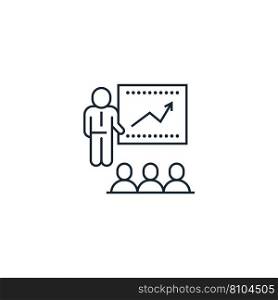 Business presentation creative icon from Vector Image
