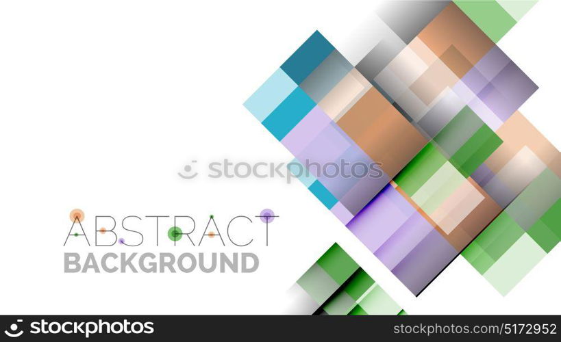 Business presentation geometric template. Business presentation geometric template. Digital technology layout, brochure or flyer concept or geometrical web banner background