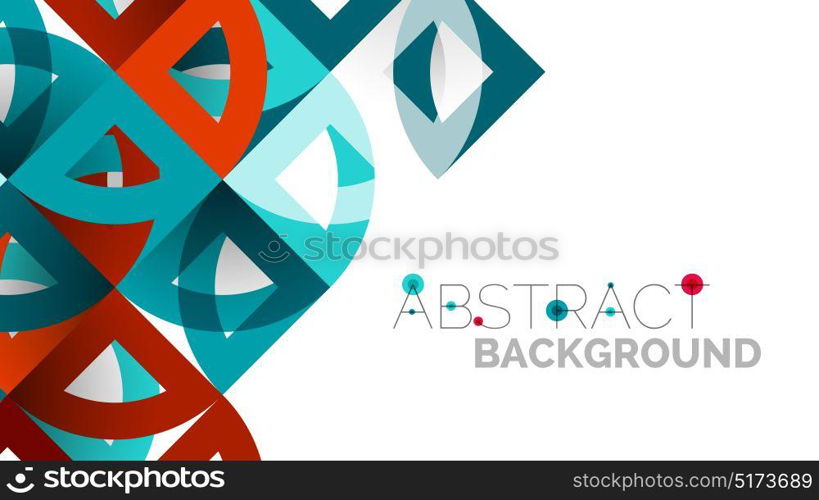 Business presentation geometric template. Business presentation geometric template. Digital technology layout, brochure or flyer concept or geometrical web banner background