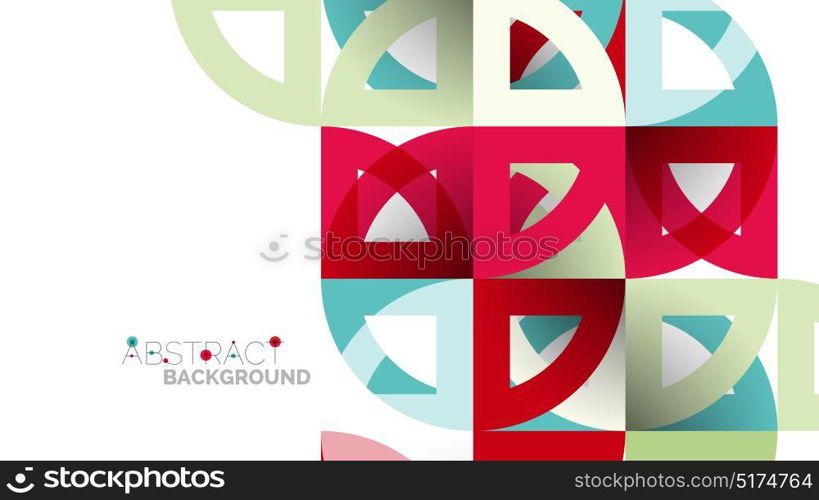 Business presentation geometric template. Business presentation geometric template. Digital technology layout, brochure or flyer concept or geometrical web banner background