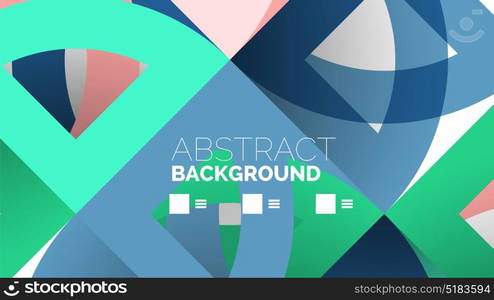 Business presentation geometric template. Business presentation geometric template. Digital technology layout, brochure or flyer concept or geometrical web banner background