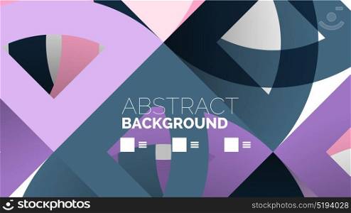 Business presentation geometric template. Business presentation geometric template. Digital technology layout, brochure or flyer concept or geometrical web banner background