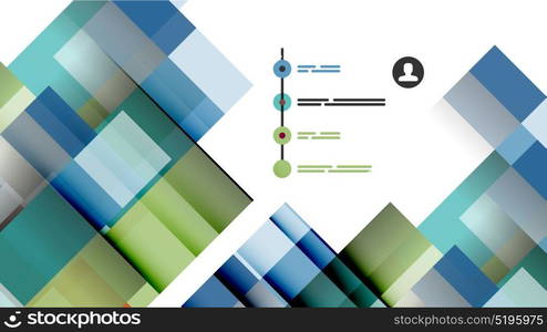 Business presentation geometric template. Business presentation geometric template. Digital technology layout, brochure or flyer concept or geometrical web banner background