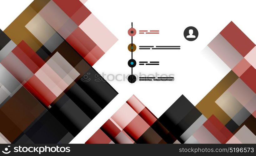 Business presentation geometric template. Business presentation geometric template. Digital technology layout, brochure or flyer concept or geometrical web banner background