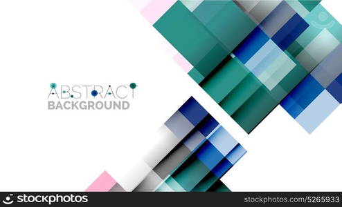 Business presentation geometric template. Business presentation geometric template. Digital technology layout, brochure or flyer concept or geometrical web banner background