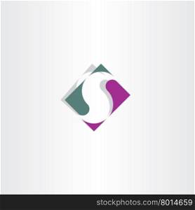 business s logo letter s sign vector icon alphabet