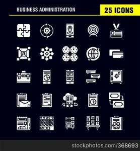 Business Solid Glyph Icon Pack For Designers And Developers. Icons Of Gaming, Puzzle, Business, Business, Cog, Gear, Optimization, Mobile, Vector