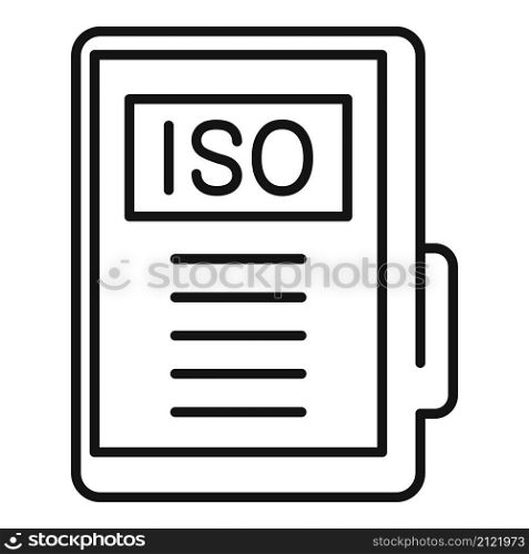 Business standard icon outline vector. Policy quality. Regulatory law. Business standard icon outline vector. Policy quality