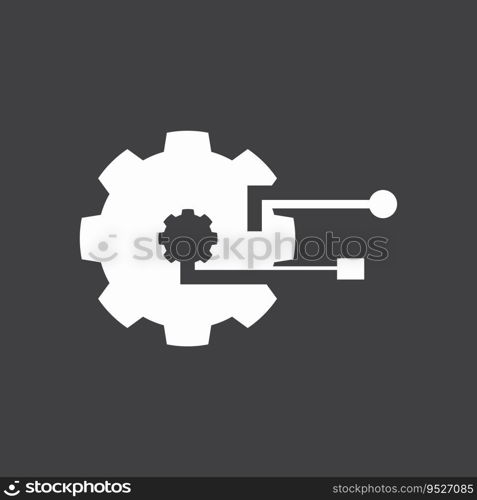 Business Technology Logo Vector Template Illustration