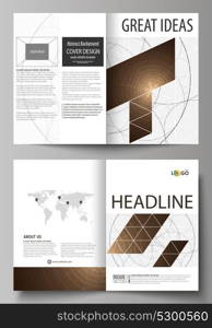 Business templates for bi fold brochure, magazine, flyer, booklet or annual report. Cover design template, abstract vector layout in A4 size. Alchemical theme. Fractal art background. Sacred geometry.. Business templates for bi fold brochure, magazine, flyer, booklet or annual report. Cover design template, abstract vector layout in A4 size. Alchemical theme. Fractal art background. Sacred geometry
