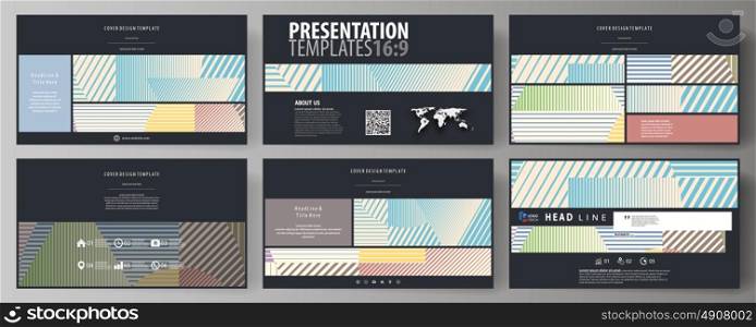 Business templates in HD format for presentation slides. Easy editable abstract vector layouts in flat style. Minimalistic design with lines, geometric shapes forming beautiful background.. Business templates in HD format for presentation slides. Easy editable abstract vector layouts in flat design. Minimalistic design with lines, geometric shapes forming beautiful background.