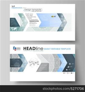 Business templates in HD format for presentation slides. Abstract vector layouts in flat design. Minimalistic background with lines. Gray color geometric shapes forming simple beautiful pattern.. Business templates in HD format for presentation slides. Abstract vector layouts in flat design. Minimalistic background with lines. Gray color geometric shapes forming simple beautiful pattern