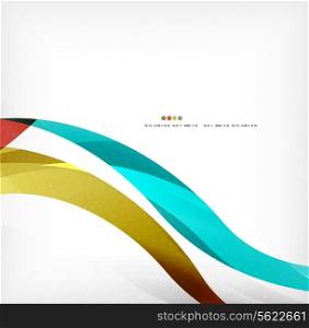 Business wave corporate background, flyer, brochure design template