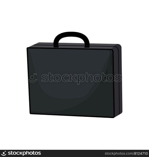 businessman briefcase color icon vector. businessman briefcase sign. isolated symbol illustration. businessman briefcase color icon vector illustration