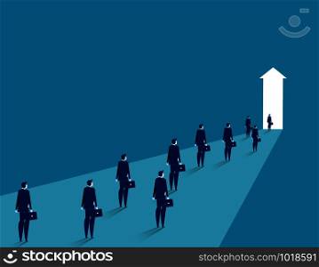 Businessman group walking. Business to success vector illustration.. Businessman group walking. Business to success vector illustration.
