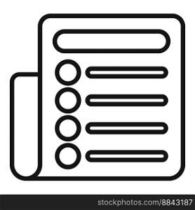 Busy task schedule icon outline vector. Event person. Board list. Busy task schedule icon outline vector. Event person