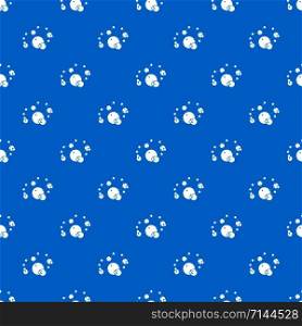 Butane pattern vector seamless blue repeat for any use. Butane pattern vector seamless blue