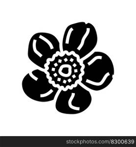buttercup blossom spring glyph icon vector. buttercup blossom spring sign. isolated symbol illustration. buttercup blossom spring glyph icon vector illustration