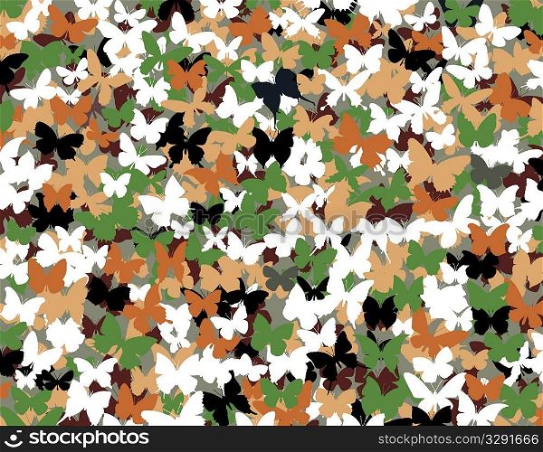 Butterfly camouflage