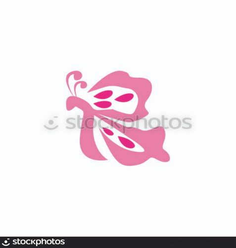 Butterfly icon and symbol vector illustration