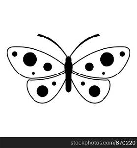 Butterfly icon. Simple illustration of butterfly vector icon for web. Butterfly icon, simple style.