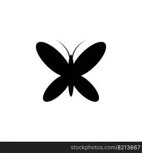 butterfly icon vector illustration logo design