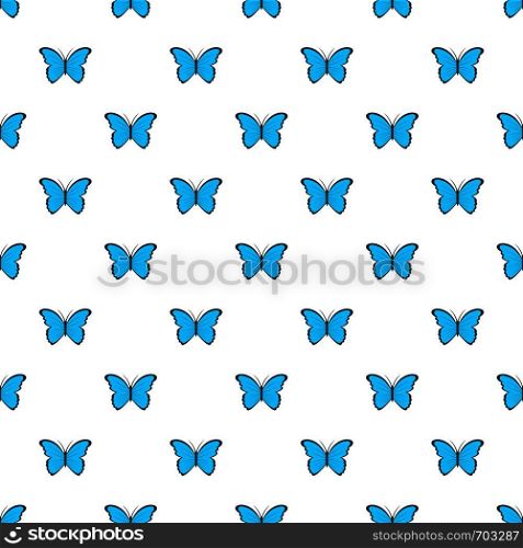 Butterfly in nature pattern seamless in flat style for any design. Butterfly in nature pattern seamless