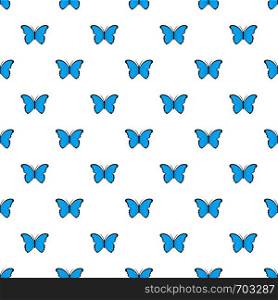 Butterfly in nature pattern seamless in flat style for any design. Butterfly in nature pattern seamless