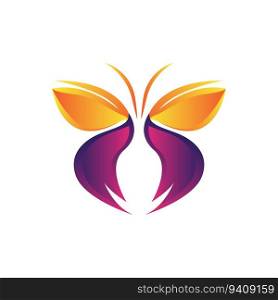 Butterfly Logo, Animal Design With Beautiful Wings, Decorative Animals, Product Brands