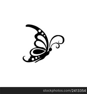 butterfly logo icon vector design template