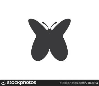 butterfly logo icon vector template design