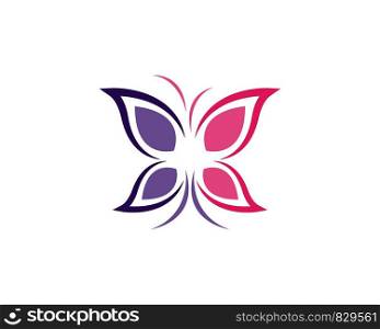 Butterfly Logo Template Vector icon design