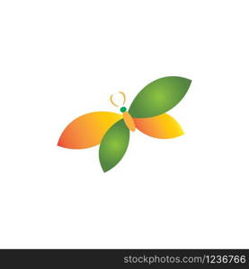 butterfly logo vector