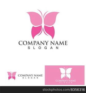  Butterfly logo  Vector icon design