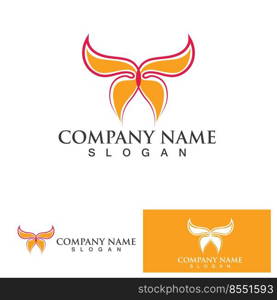  Butterfly wing logo Vector icon design