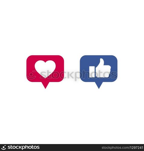 Button icons like on social media sites.