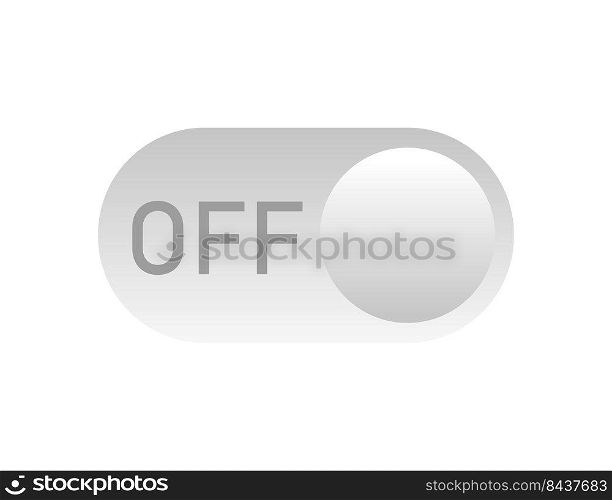 button with off. Vector illustration. stock image. EPS 10.. button with off. Vector illustration. stock image. 