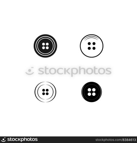buttons dress vektors illustration design